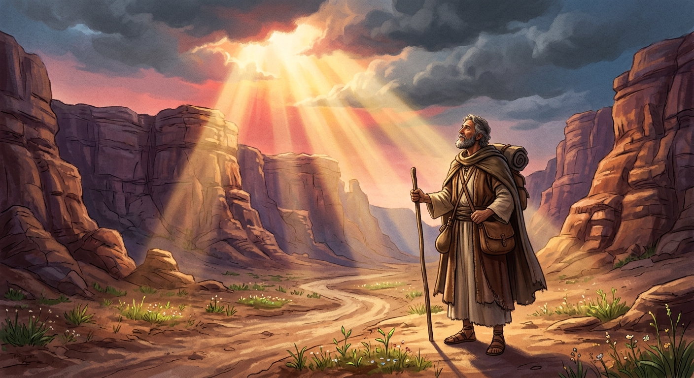 He will come and save you