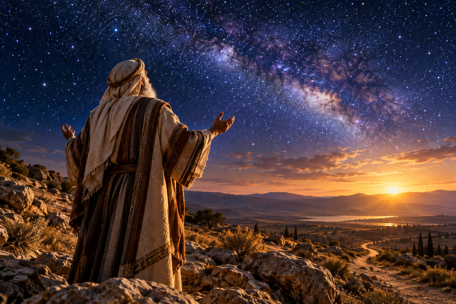 Joy through believing God's promise