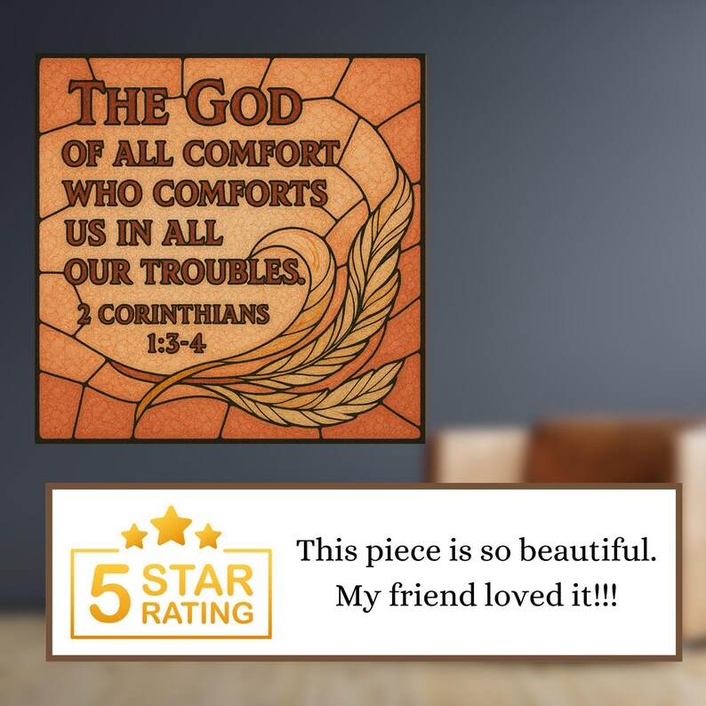 God comforts us and prepares us
